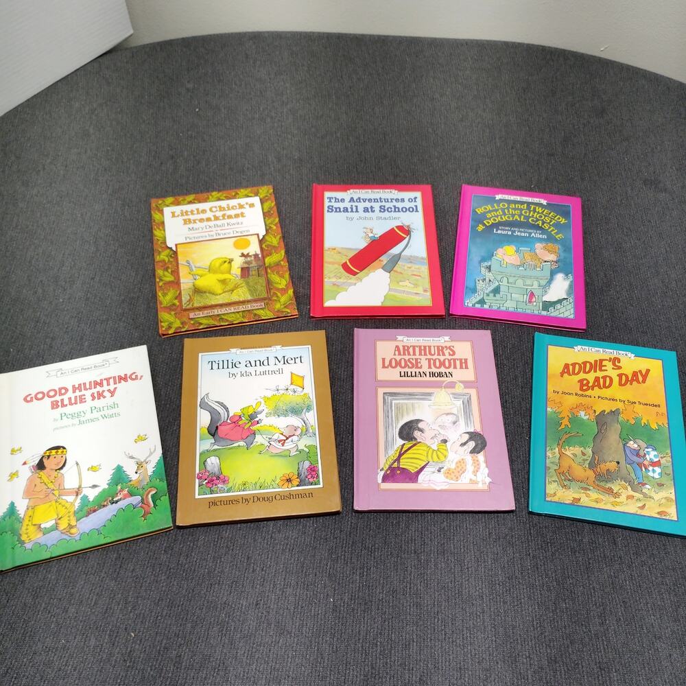 Lot of 7 An Early I Can Read Books Little Bear Frog and Toad Biscuit More